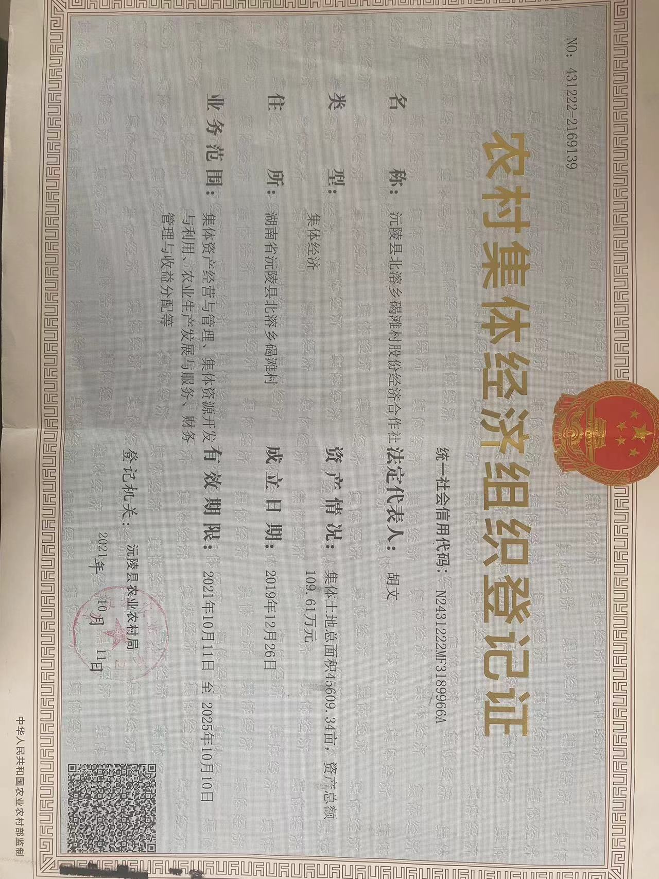 村集体经济合作社